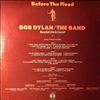 Dylan Bob & Band -- Before The Flood (1)