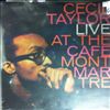 Taylor Cecil -- Live At The Cafe Montmartre (2)