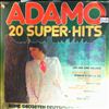 Adamo (Adamo Salvatore) -- 20 Super Hits (1)