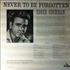 Cochran Eddie -- Never To Be Forgotten (1)