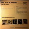 Various Artists -- Musik Zu Tanz Und Unterhaltung (1)