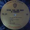 Peter, Paul & Mary -- In concert (2)