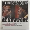Davis Miles Sextet Featuring Coltrane John And Adderley Cannonball / Monk Thelonious Quartet And Russell Pee Wee -- Miles & Monk At Newport (2)