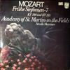 Academy of St. Martin-in-the-Fields (cond. Marriner Neville) -- Mozart - Fruhe Sinfonien-7: Sinfonien nos. 20, 18 (1)
