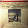 Academy of St. Martin-in-the-Fields (cond. Marriner Neville)/Nicolet A./Holliger H./Baumann H./Thunemann K. -- Mozart - 	Symphonie Concertante in Es-dur KV 297B, Oboenkonzert in C-dur KV 314 (1)