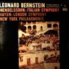 New York Philharmonic (cond. Bernstein L.) -- Mendelssohn: Symphony No. 4 Op. 90 ("Italian"), Haydn: Symphony No. 104 ("London Symphony") (2)