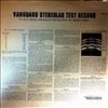 No Artist -- Vanguard Stereolab Test Record (2)