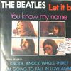 Beatles.Related.Mary Hopkin -- Let it be.You know my name/ Knock, knock who`s there? I`m doing to fall in love again (1)