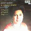 Baker Janet & Moore Gerald (piano) -- A Pageant of English Song: Dowland J., Campian T., Purcell H., Boyce W., Monro G., Arne T., Stanford C.V., Britten B., Ireland J. etc. (2)