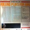 Rollins Sonny -- Rollins Plays For Bird (1)
