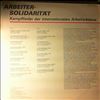 Various Artists -- Arbeitersolidaritat - Kampflieder Der Internationalen Arbeiterklasse (1)