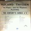 Thyssen Roland -- Jouent 'Les shansons du siecle' №2 (2)