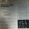 Morin/ Laurendear/ Jean -- Quintette a vent du Quebec (2)