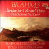 Wallfisch Raphael, Wallfisch Peter -- Brahms: Sonatas for cello and piano nos. 1, 2 (3)