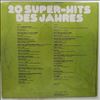 Various Artists -- 20 Super-Hits Des Jahres (1)