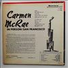 McRae Carmen -- In Person / San Francisco (1)