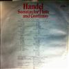 Valek J./Hala J./Slama F. -- Handel - Sonatas for flute and continuo (2)