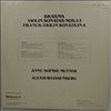 Weissenberg A./Mutter Anne-Sophie -- Brahms: Sonatas For Violin Nos.1-3, Frank: Sonatas For Violin In A (1)