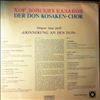 Don Kosaken Chor, Jaroff Serge -- Erinnerung An Den Don (1)