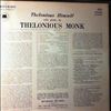 Monk Thelonious -- Thelonious Himself (2)