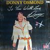 Osmond Donny -- To You With Love, Donny (1)