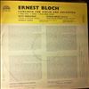 Prague Symphony Orchestra (dir. Rohan Jindrich) -- Bloch E. - Violin Concerto / Suite Hebraique (2)