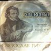 Richter Sviatoslav -- Schubert - Impromptu op. 142 no. 2, Sonata no. 19 (1)