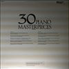Various Artists -- 30 Piano Masterpieces Highlights (1)