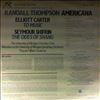 University of Michegan Chamber Choir  -- Thompson R., Carter E. - Americana (2)