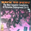 Various Artists -- Back To Peru (The Most Complete Compilation Of Peruvian Underground '64-74) (1)