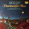 Blaservereinigung Der Wiener Philharmoniker -- Mozart - Divertimenti Fur Blaser (2)