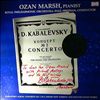 Marsh Ozan -- Kabalevsky D. - Concerto No.2 in G-moll for Piano and Orchestra (1)