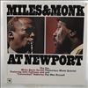 Davis Miles Sextet Featuring Coltrane John And Adderley Cannonball / Monk Thelonious Quartet And Russell Pee Wee -- Miles & Monk At Newport (3)