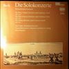 Neues Bachisches Collegium musicum zu Leipzig (dir. Pommer M.) -- Bach - Die Solokonzerte 2, Rekonstruierte Konzerte (2)