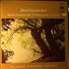 Pank Siegfried/Schmahl Gustav -- Bach J.S. - Sechs Sonaten Fur Violine Und Cembalo, BWV 1014-1019 (1)