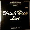 Uriah Heep -- Uriah Heep Live January 1973 (1)
