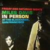 Davis Miles -- In Person Friday And Saturday Nights At The Blackhawk, San Francisco (3)