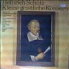 Solisten des Dresdner Kreuzchores -- H. Shutz: Kleine geistliche Koncerte (con. R. Mauersberger) (1)