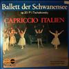 Sinfonieorchester Mailand (dir. Cantelli E.) -- Tchaikovsky - Ballett Der Schwanensee (Op. 20); Capriccio Italien (1)