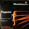 Odnoposoff R./Symphonie Orchester Radio Genf (dir. Rivoli G.) -- Mendelssohn -  Violinkonzert in E-Moll op. 64, Paganini - Violin Concerto No. 1 In D Op. 6 (1)