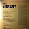 Morrissey -- This Is Morrissey (1)