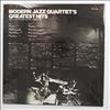Modern Jazz Quartet (MJQ) -- Greatest Hits (3)