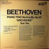 Suk Trio -- Beethoven: Piano Trio No. 6 In Bb Op. 97 "Archduke" (1)