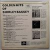 Bassey Shirley -- Golden Hits Of Bassey Shirley (1)