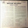 Gorby Sarah -- Russian Melodies (2)