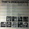 That`s Underground -- Various Artists (1)