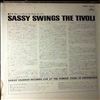 Vaughan Sarah -- Sassy Swings The Tivoli (2)