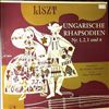 Orchester Der Wiener Staatsoper  (cond. Swarowsky Hans) -- Liszt - Ungarische Rhapsodien Nr. 1, 2, 3 Und 6 (2)