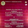 Staatskapelle Dresden (dir. Elmendorff K.) -- Schubert - Symphony No. 4, Beethoven - Grosse Fuge (2)