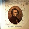 Zimerman Krystian -- 9th International Chopin Piano Competition 1975 Warsaw: Kronika Konkursu / Chopin (1)